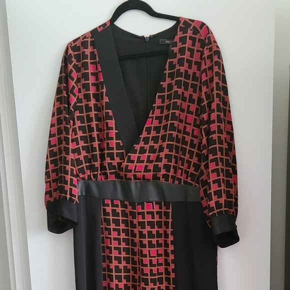 Bcbgmaxazria Geometric Wide- legged jumpsuit - Picture 6 of 16